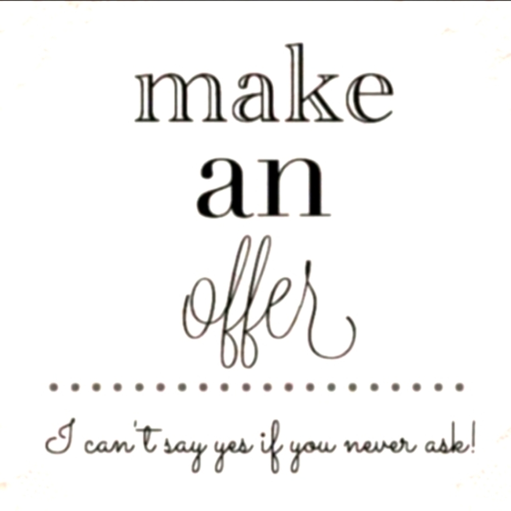 I accept offers (Read description)